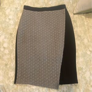 HD in Paris from Anthropologie Black and Gray Women's Skirt